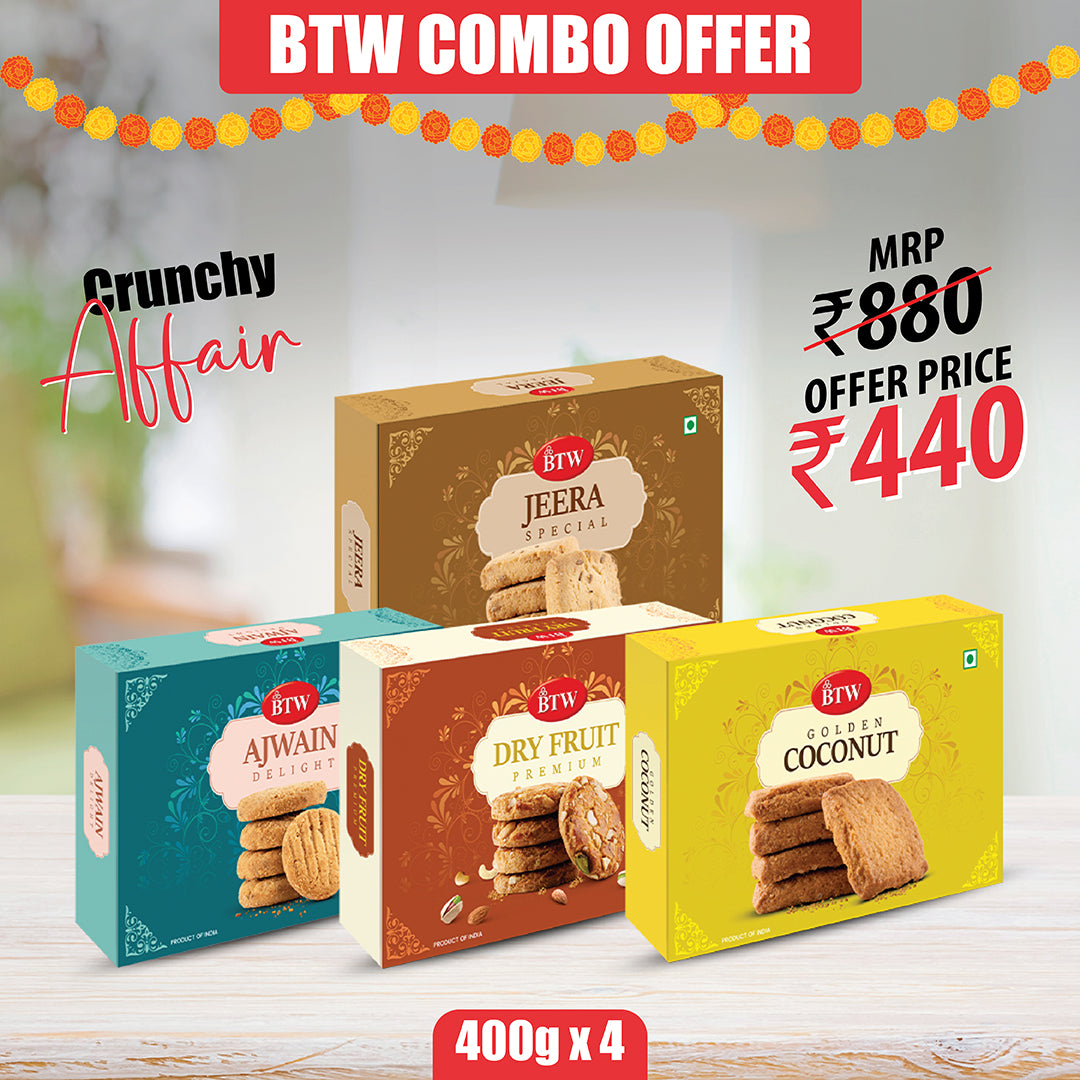 Cookies Delight Combo (Pack of  4)