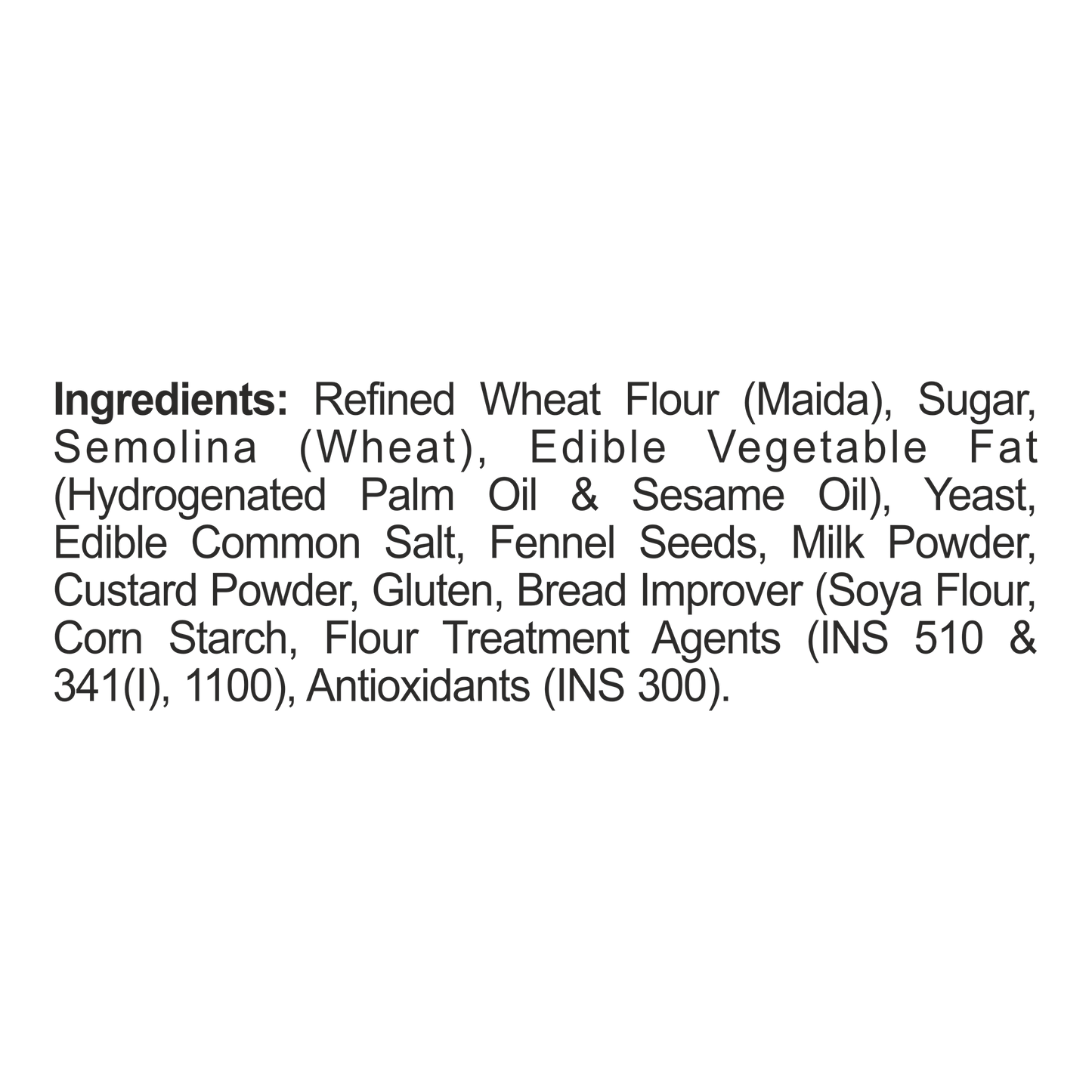 Saunf Rusk (Millet)