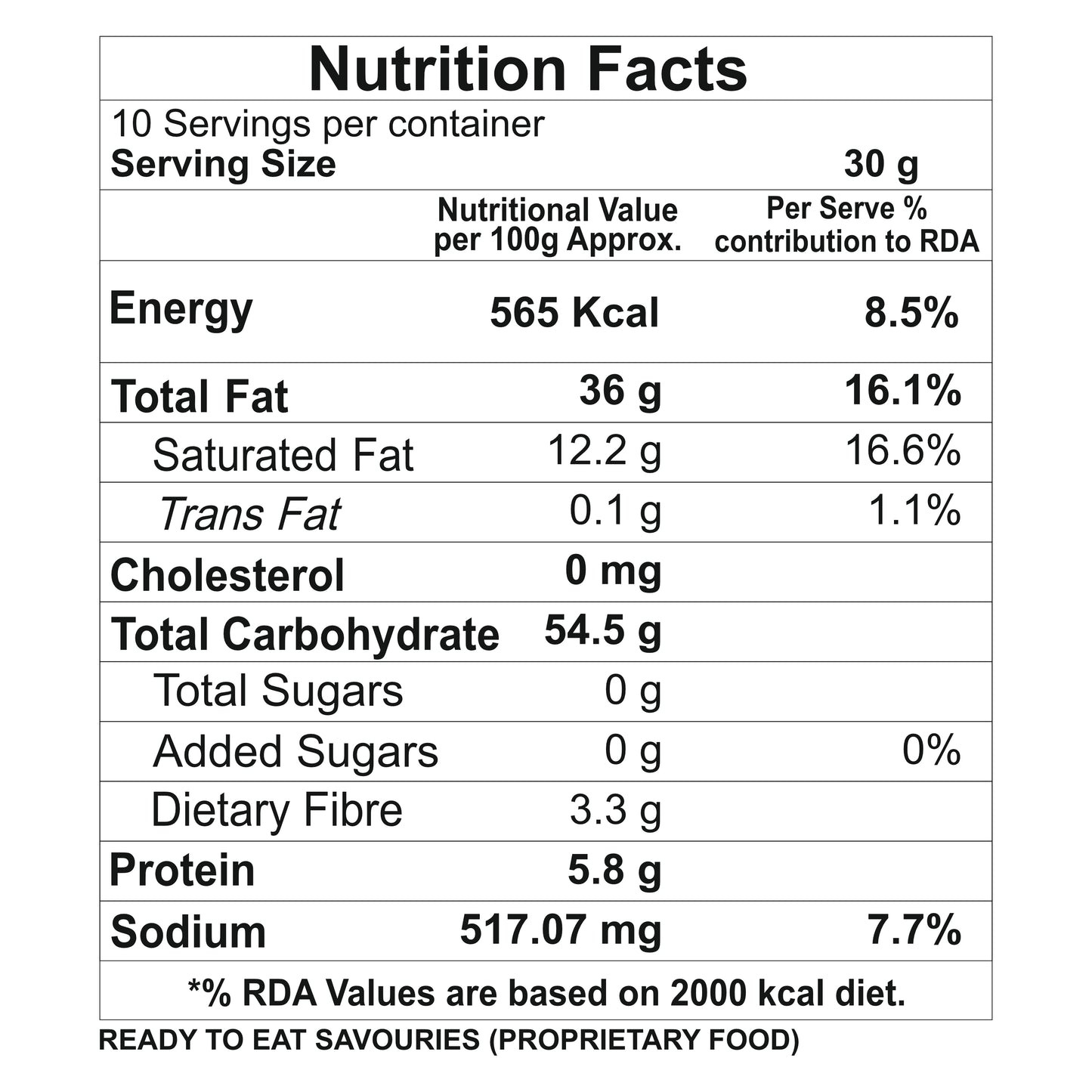 Namak Para (Millet) 300gm